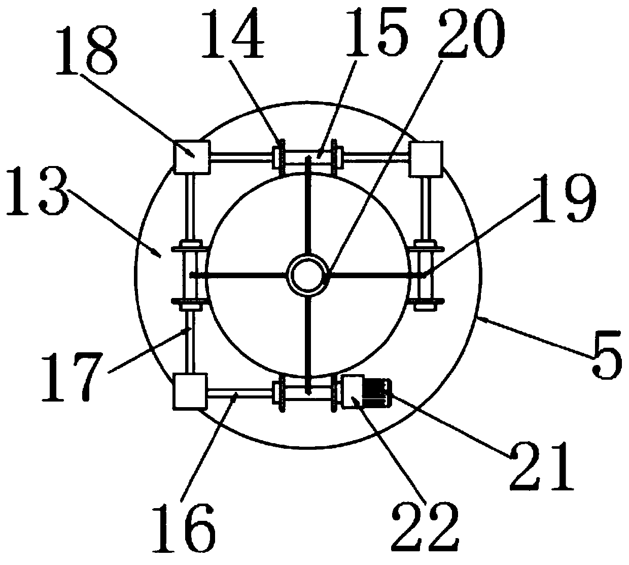 Brake device for pneumatic monorail hoist and use method thereof