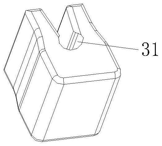 Spring needle mounting and positioning structure for chip testing equipment