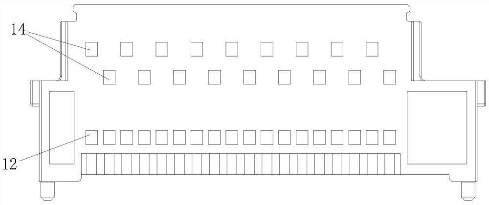 Spring needle mounting and positioning structure for chip testing equipment