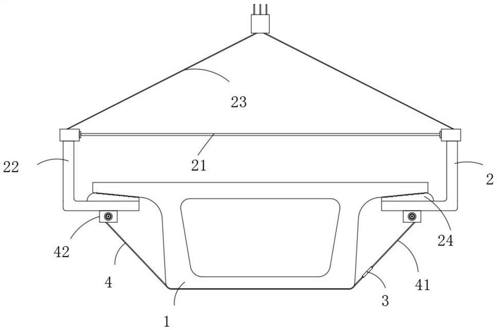 Combined hoisting equipment and hoisting method for bridge engineering construction