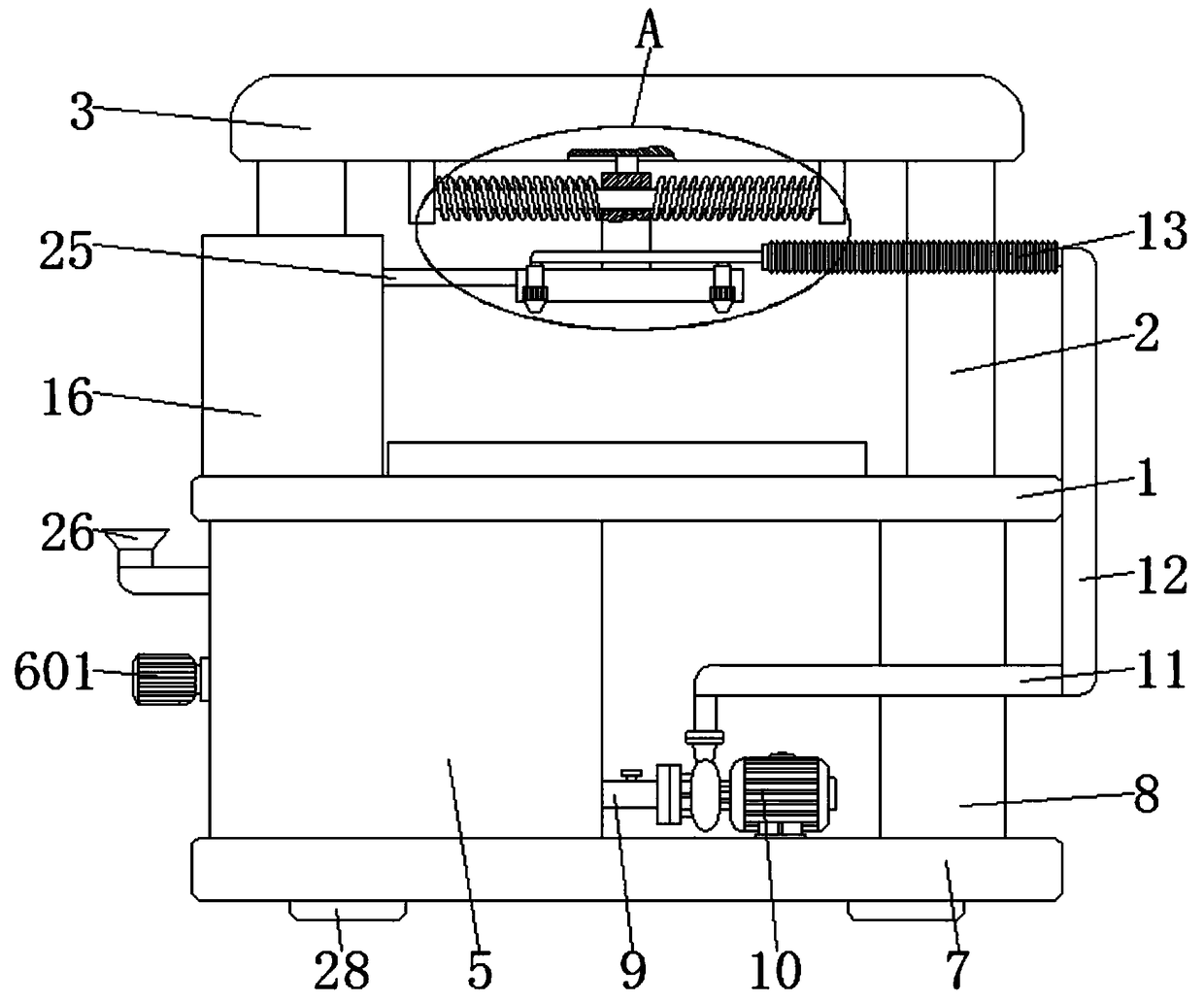 Graphene anticorrosion painting mechanism