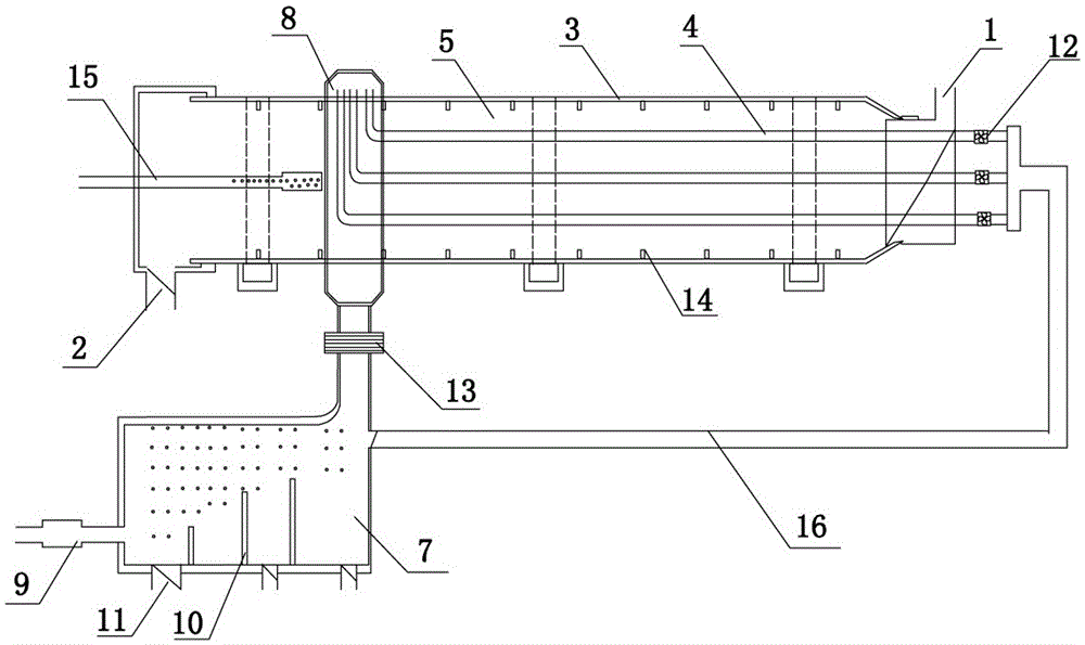 Low-quality coal pyrolysis device