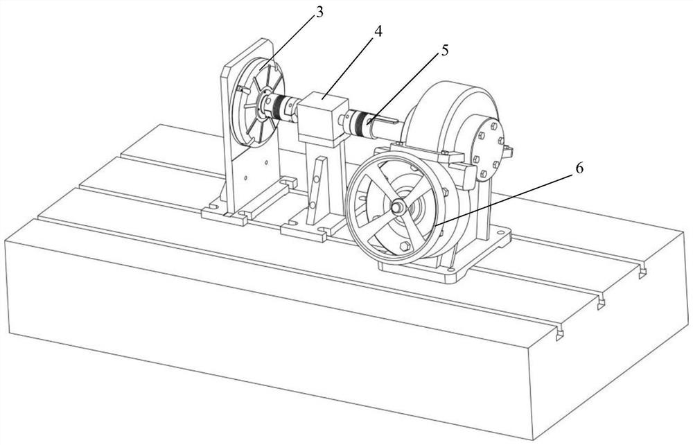 Harmonic reducer static stiffness and hysteretic curve precision test device and test method