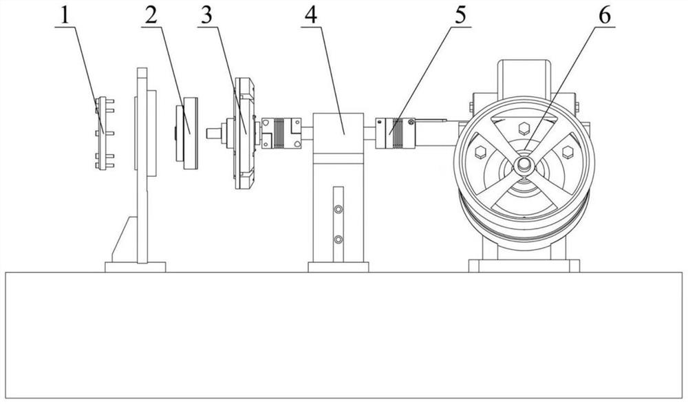 Harmonic reducer static stiffness and hysteretic curve precision test device and test method