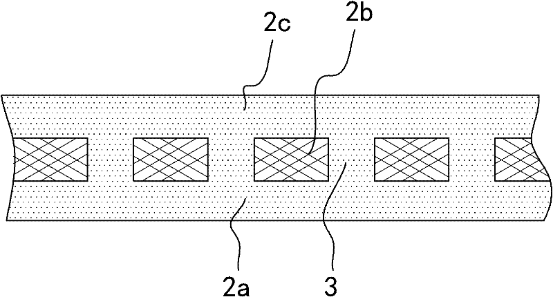 Mosaic type outer sheath of elevator cable