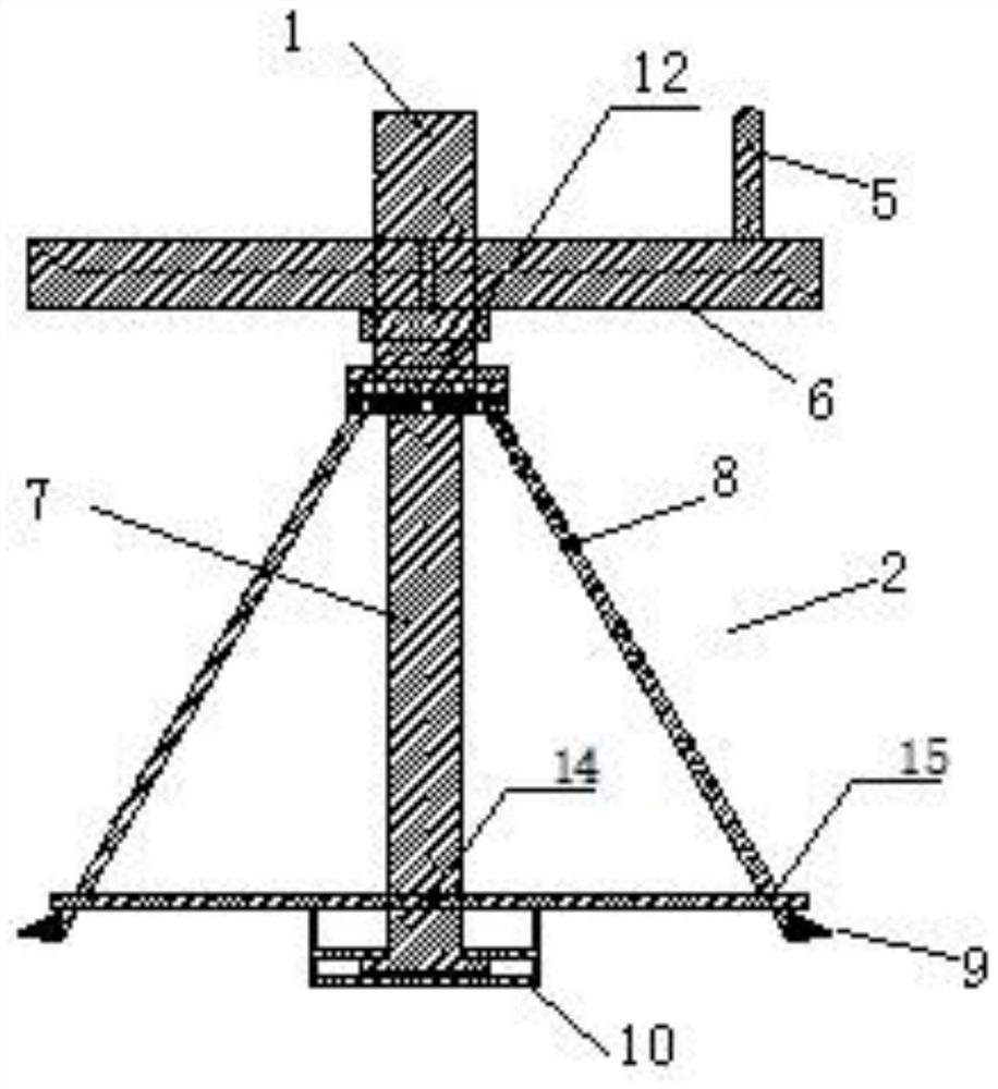 Repeated dry ice cracking rock breaking orifice clamping device and using method thereof