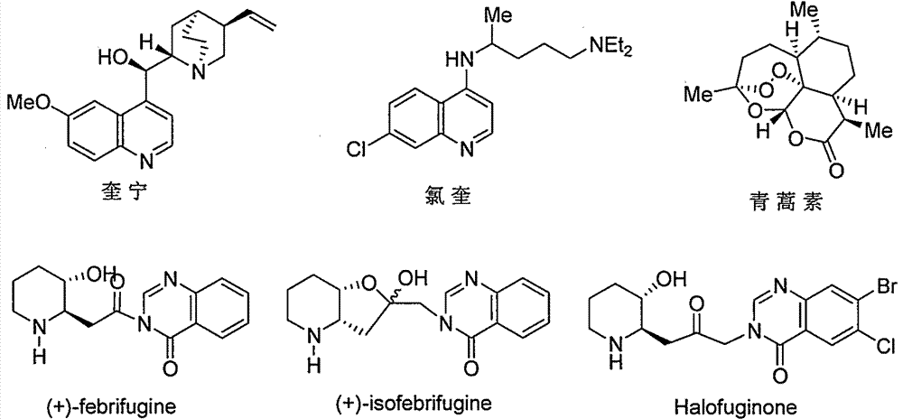 Preparation method of key chiral intermediate of febrifugine and halofuginone