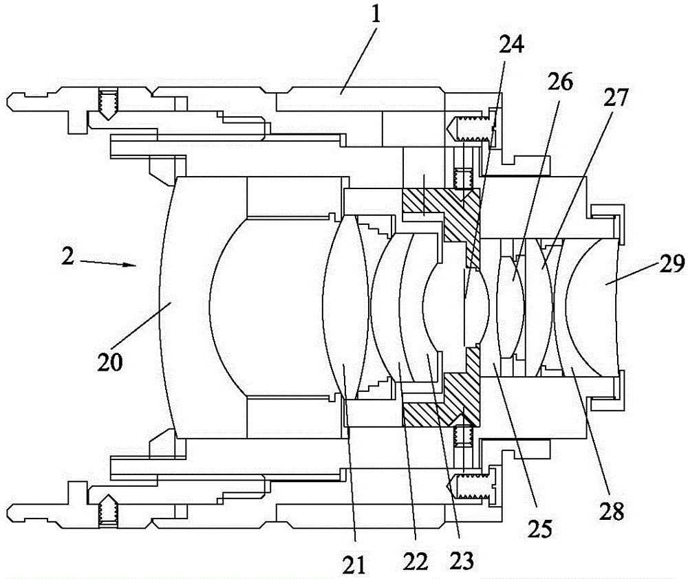 12mm prime machine visual lens