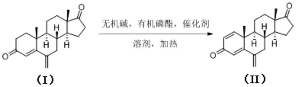 Synthetic method of exemestane