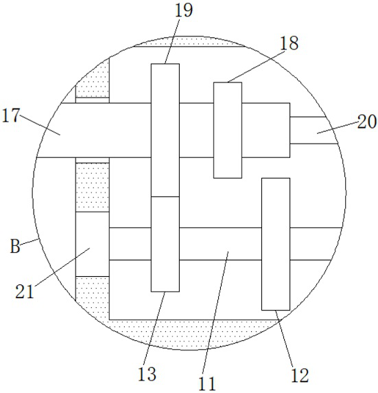 A hand-held metal surface treatment device with a multi-speed adjustment mechanism