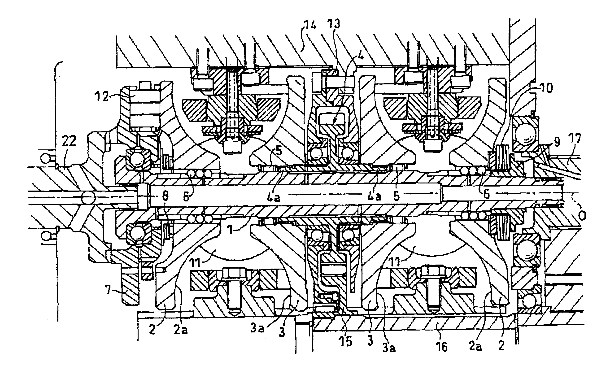 Toroidal infinitely variable transmission