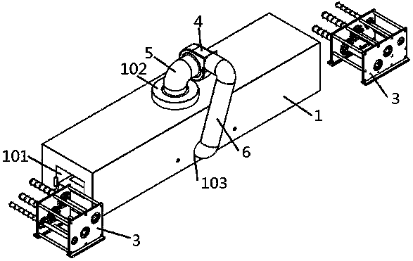 Shaping hot air drying oven