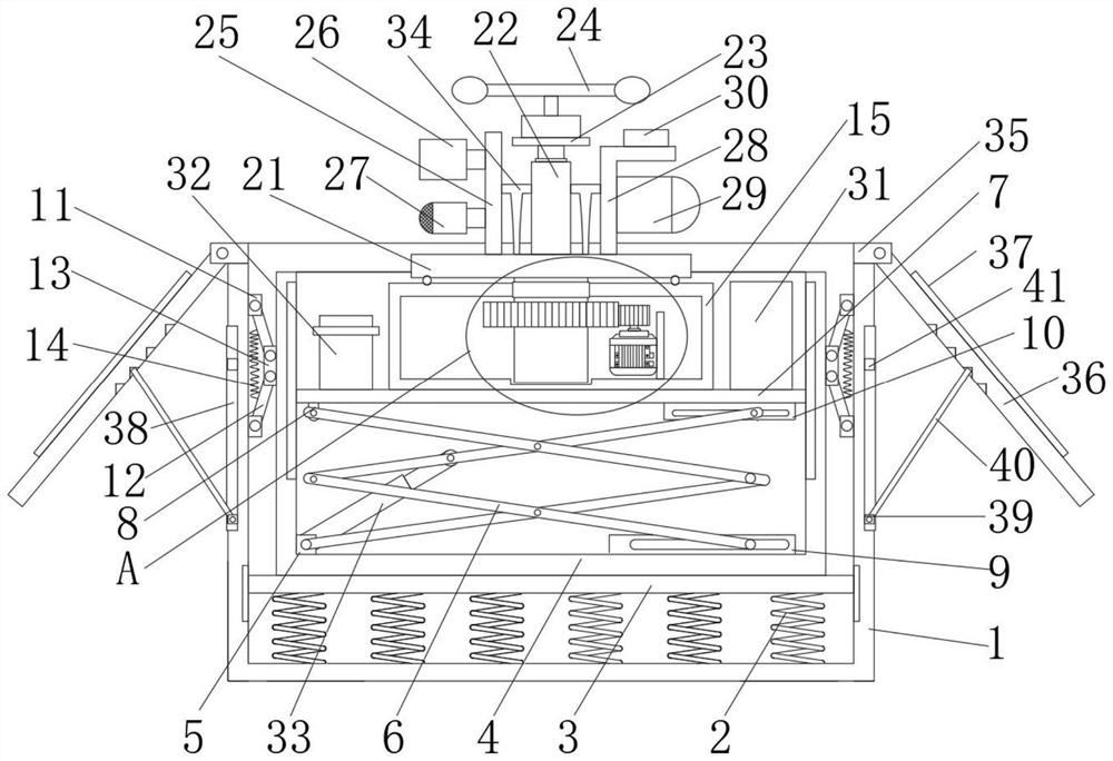 A construction engineering environment monitoring device