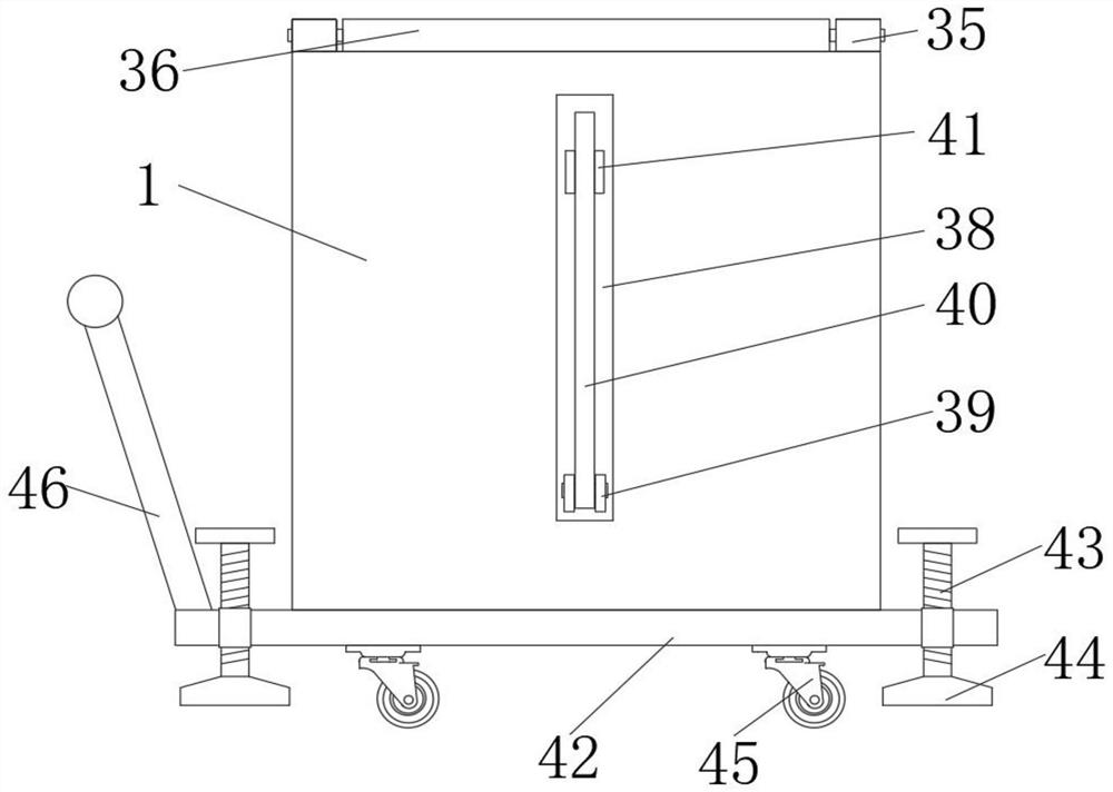 A construction engineering environment monitoring device