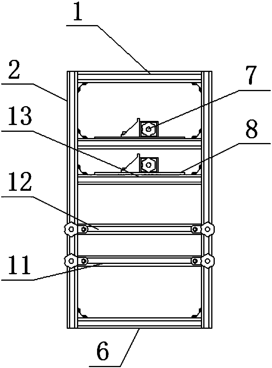 Scoliosis measurement and evaluation dynamic digital analytical instrument rack