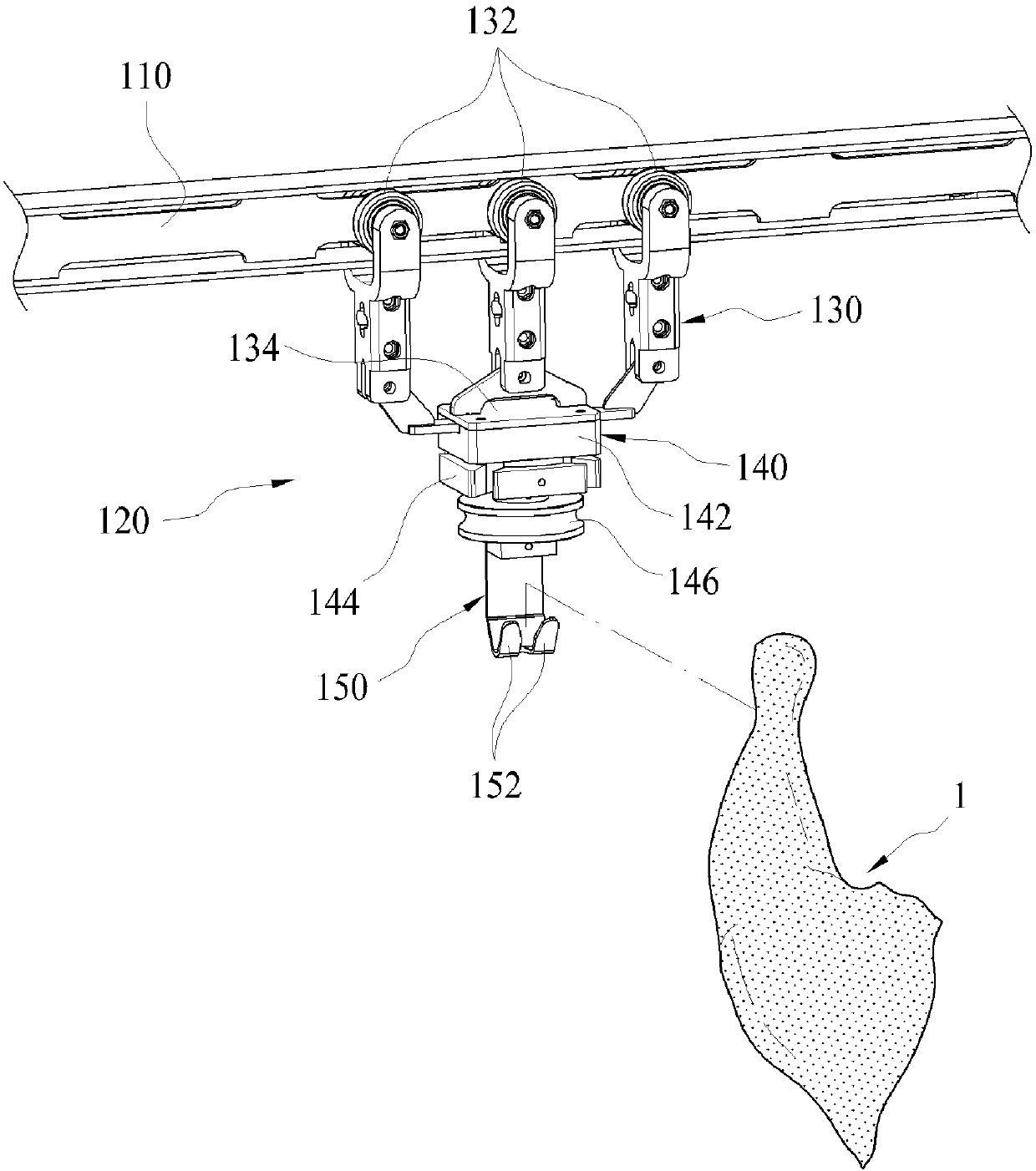 Boning Apparatus for Thigh of Chicken