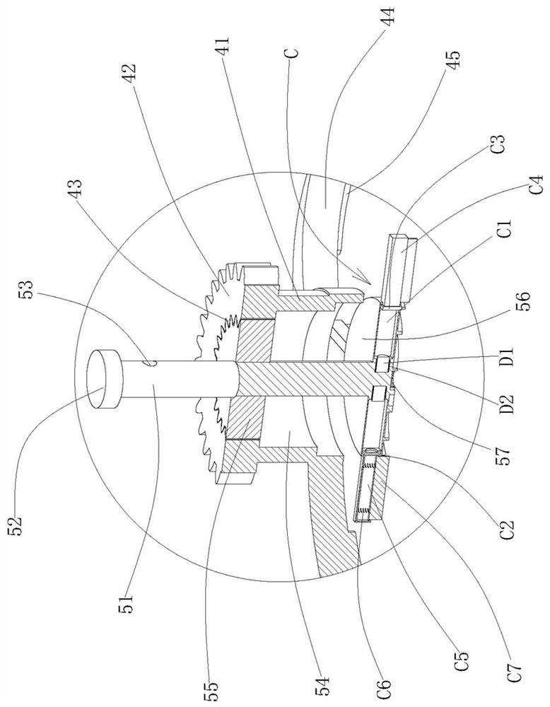 Tea tree pruning equipment