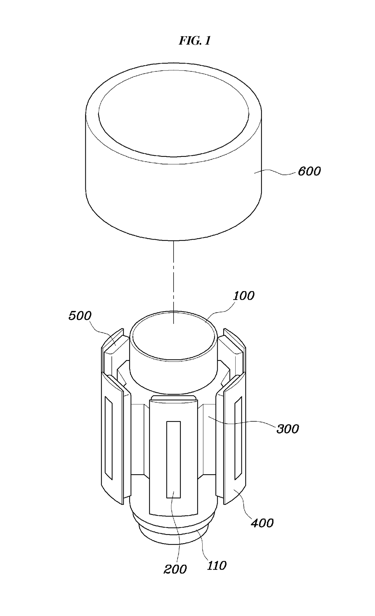 Canned-motor pump for vehicle