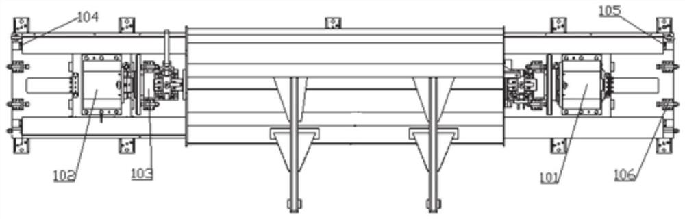 A shell welding system and method for corn harvesting and returning machine