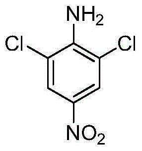 Low-temperature synthesis method of 2,6-dichloro-4-nitroaniline