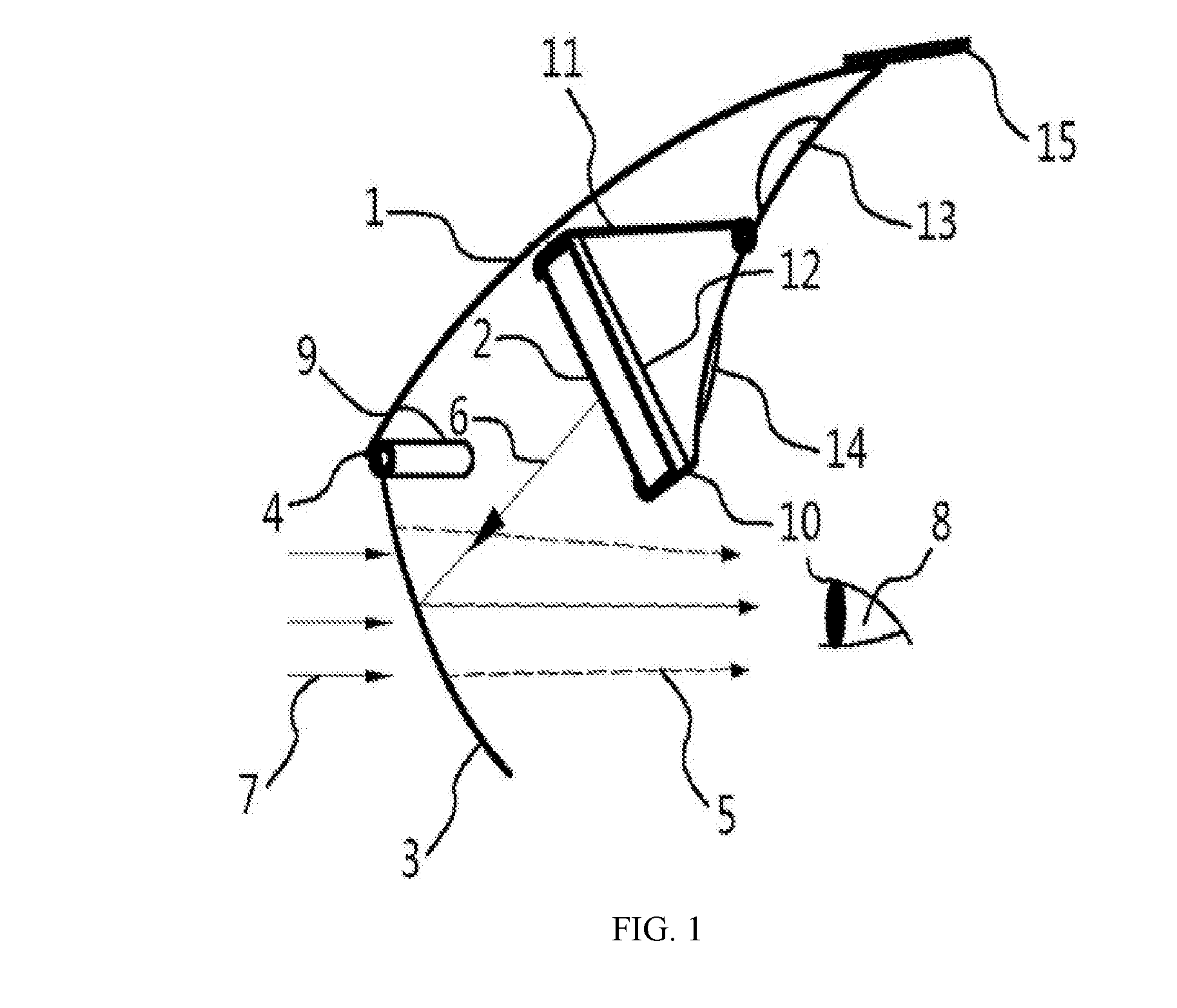 Head worn displaying device employing mobile phone