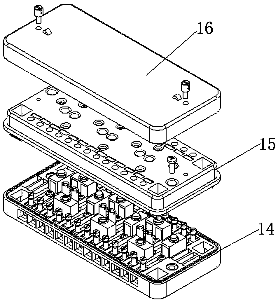 Multifunctional joint junction box for electric energy metering