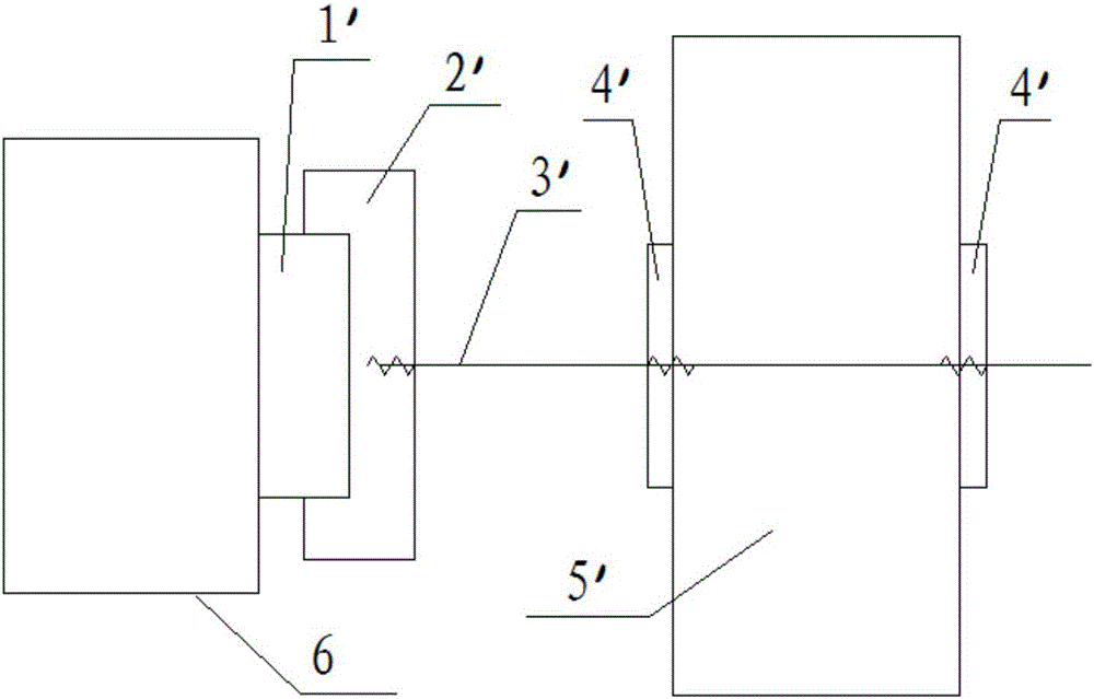 Aircraft structure test piece bending preventing and measuring device and measuring method thereof