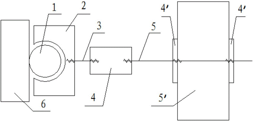 Aircraft structure test piece bending preventing and measuring device and measuring method thereof