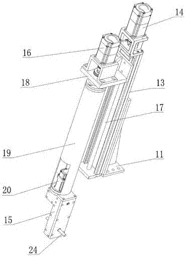 Intelligent door sheet spraying paint spraying production line