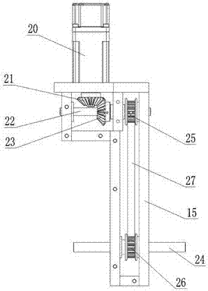 Intelligent door sheet spraying paint spraying production line