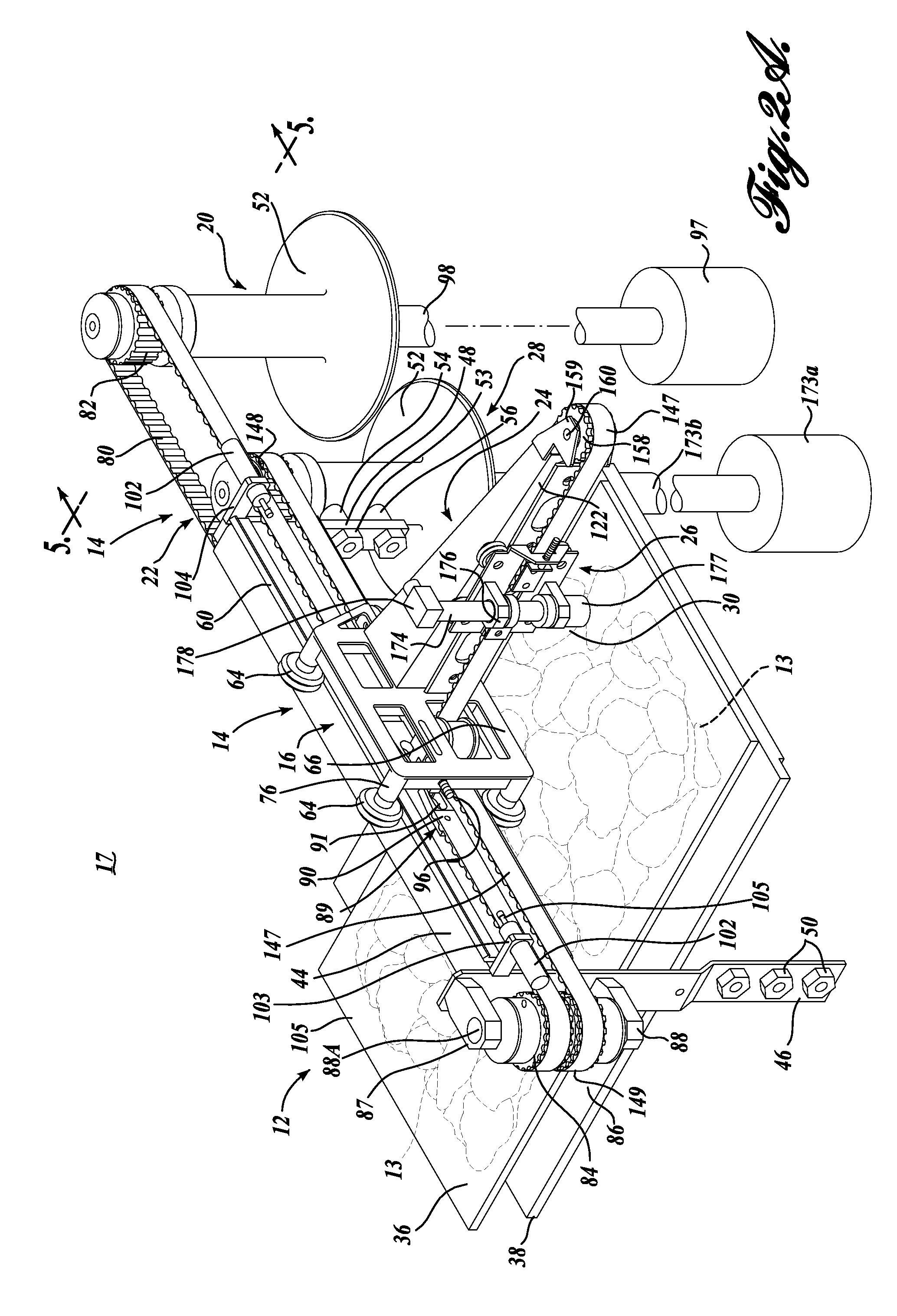 Two-axis dicing of a work product with a fluid jet portioner