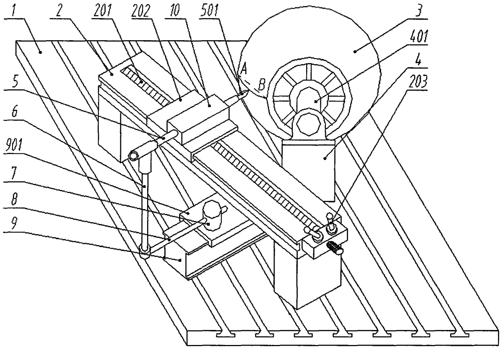 Radius Rod Spherical Surface Profiling Device