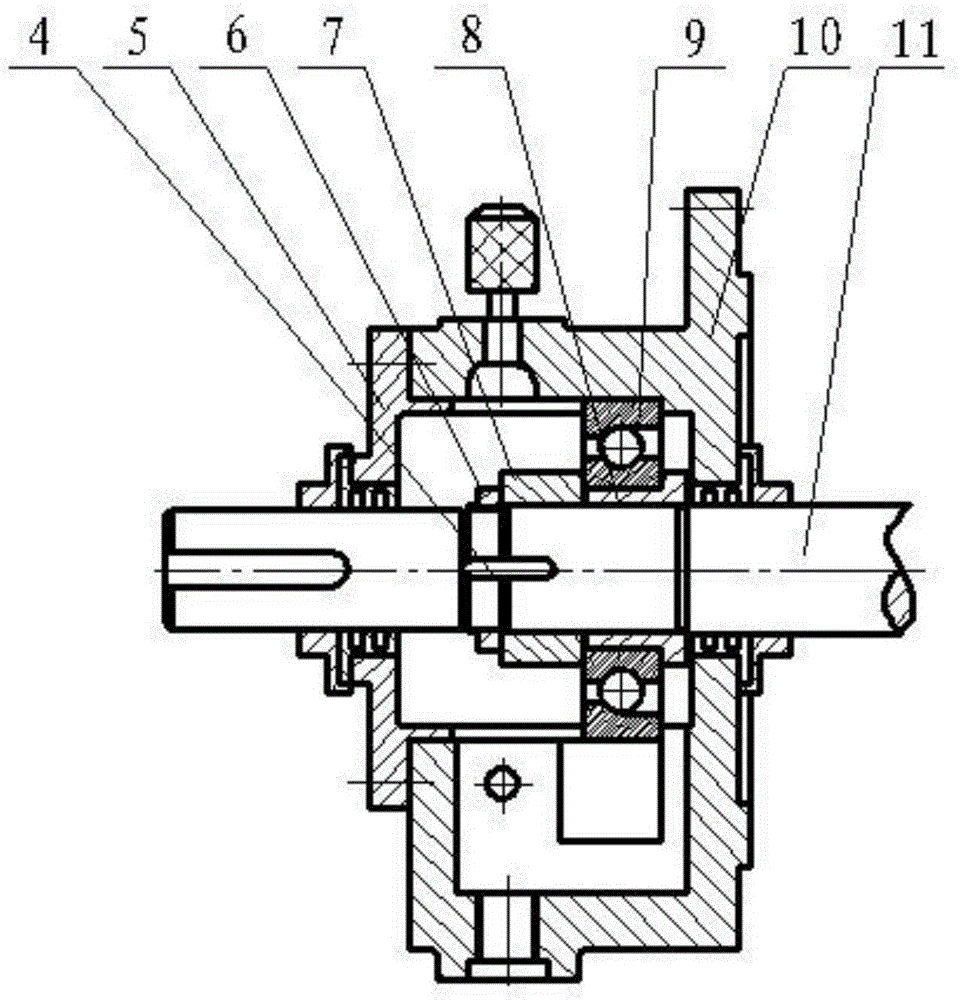 Centrifugal pump convenient to dismantle