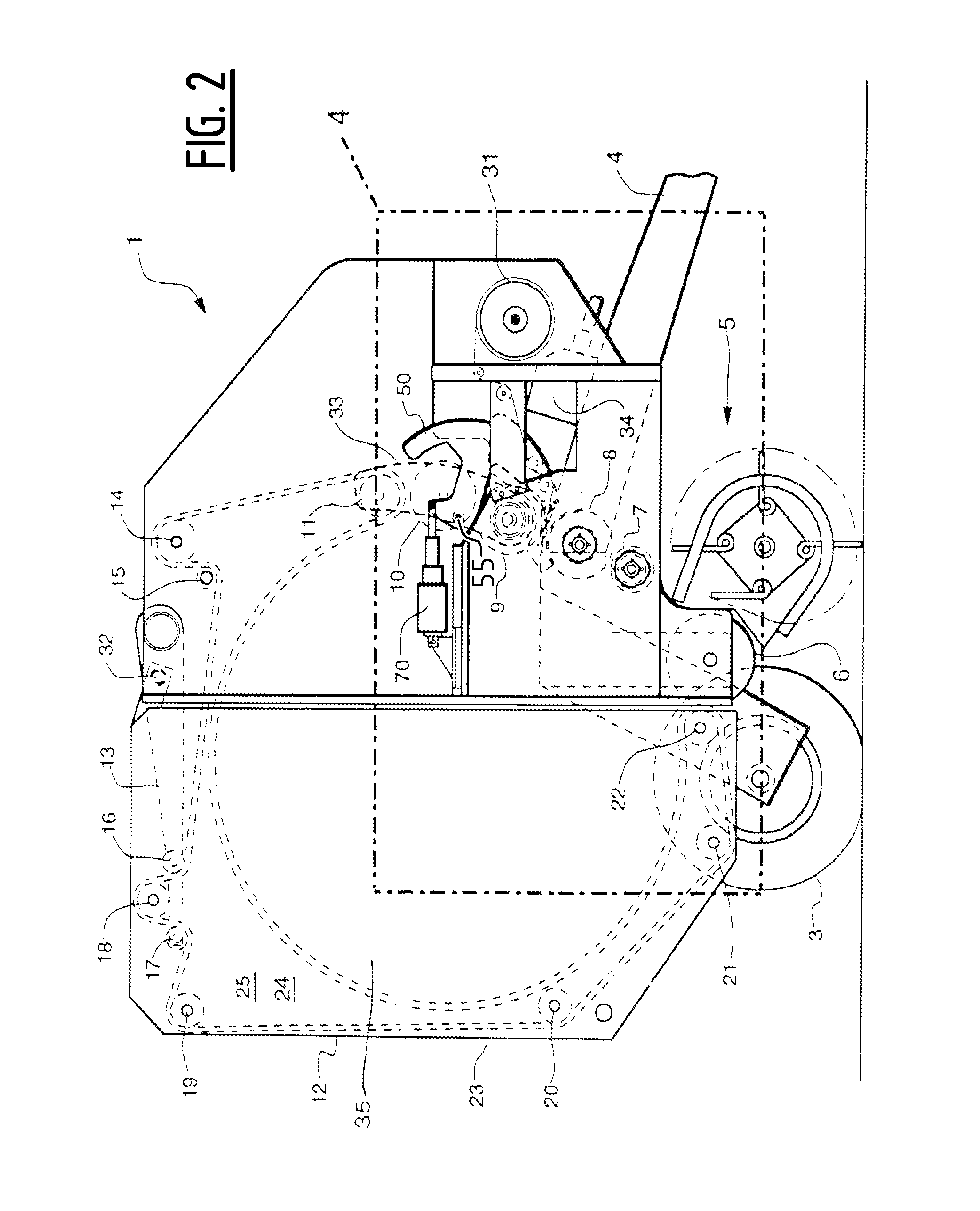 Bale Wrapping Mechanism