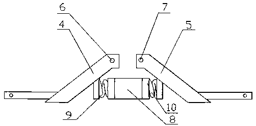 Four-wheeled manned lunar rover adjustable suspension