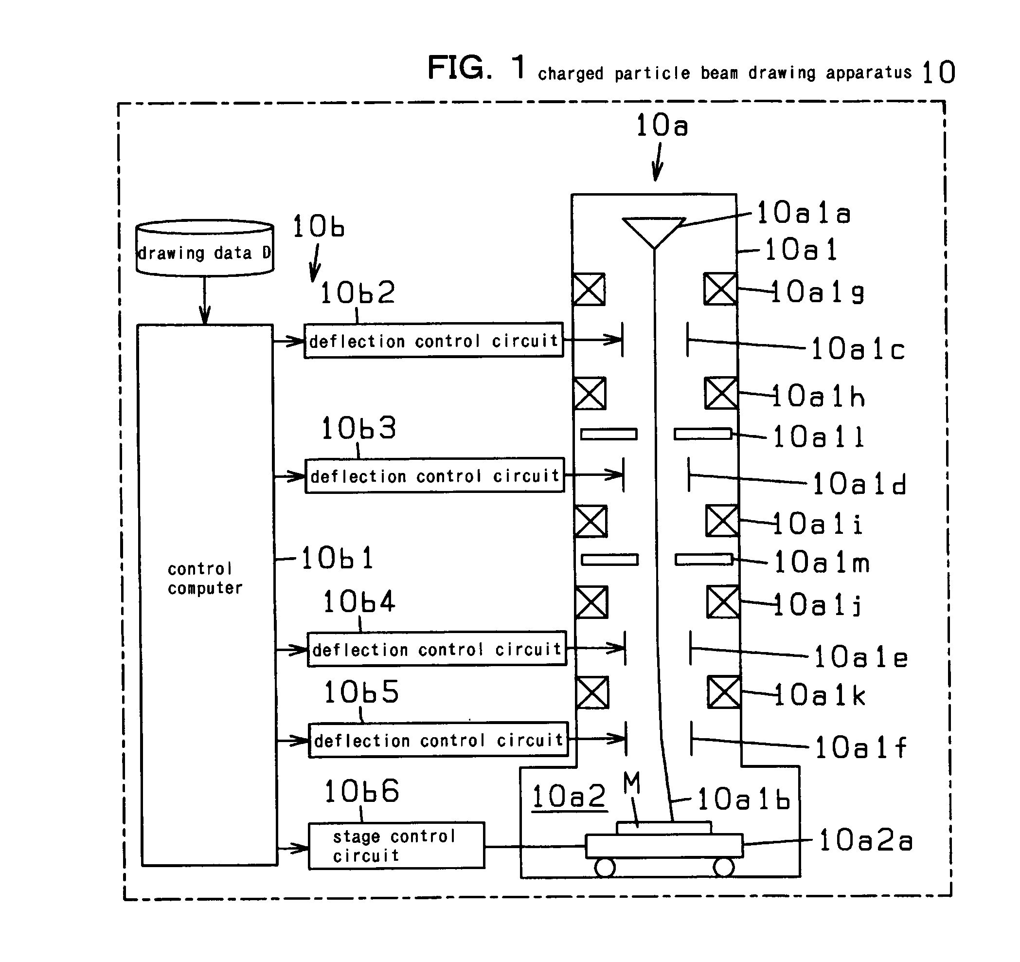 Charged particle beam drawing apparatus and proximity effect correction method thereof