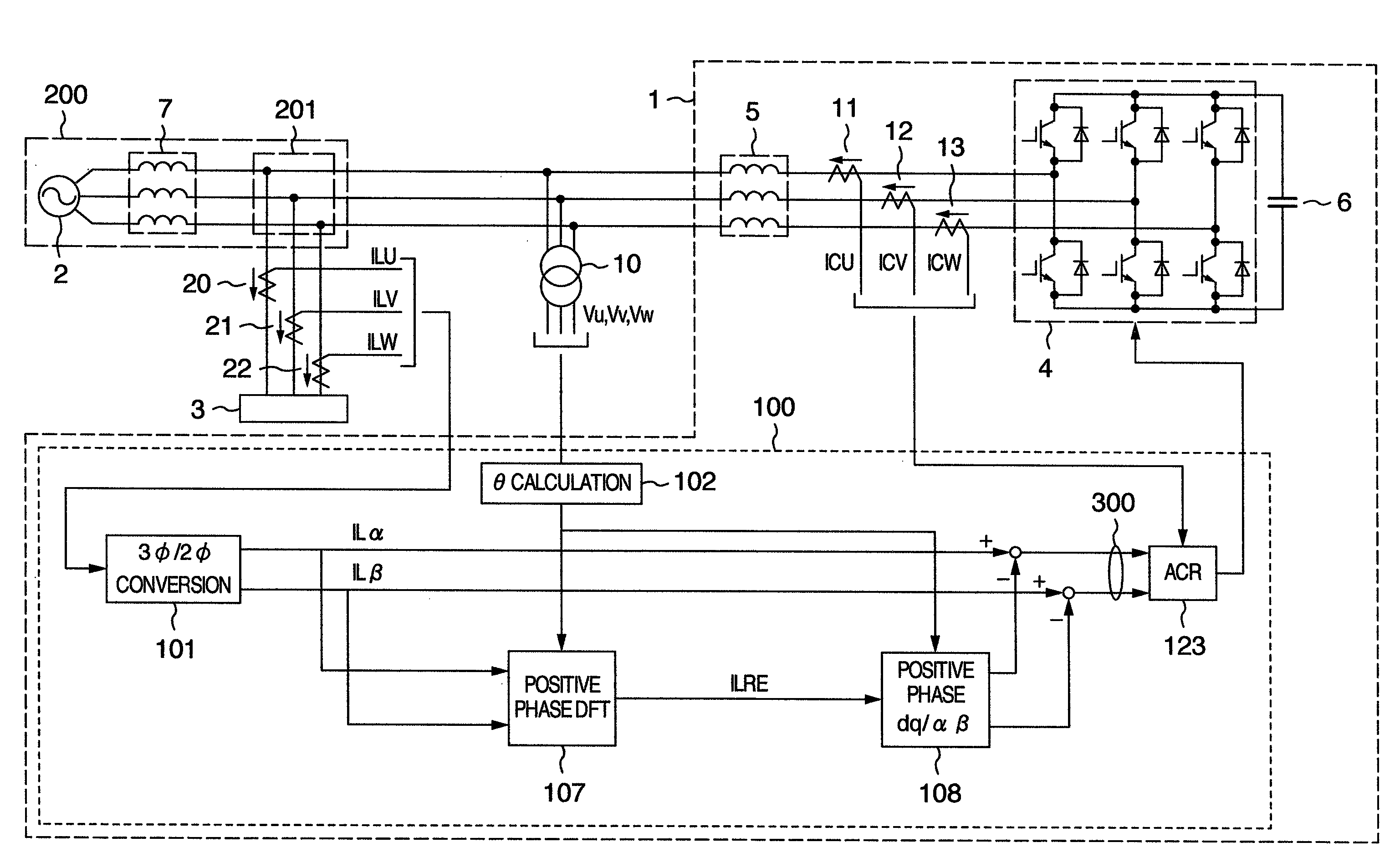 Power converting device and method for controlling the same