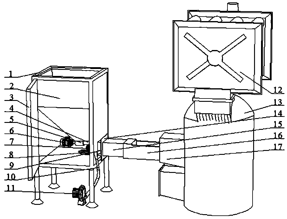 Integrated butt joint furnace of biomass shaped pellet fuel for flue-cured tobacco