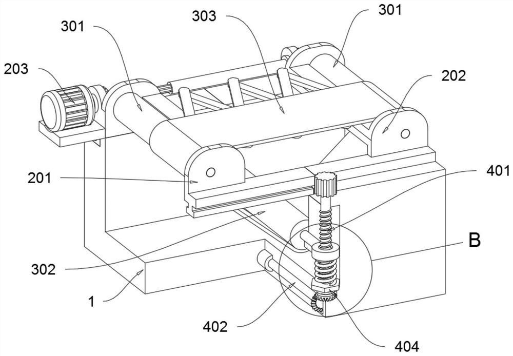 Automatic sorting device for logistics goods