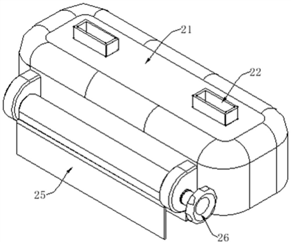 Leg movement device for lower limb arteriosclerosis obliterans