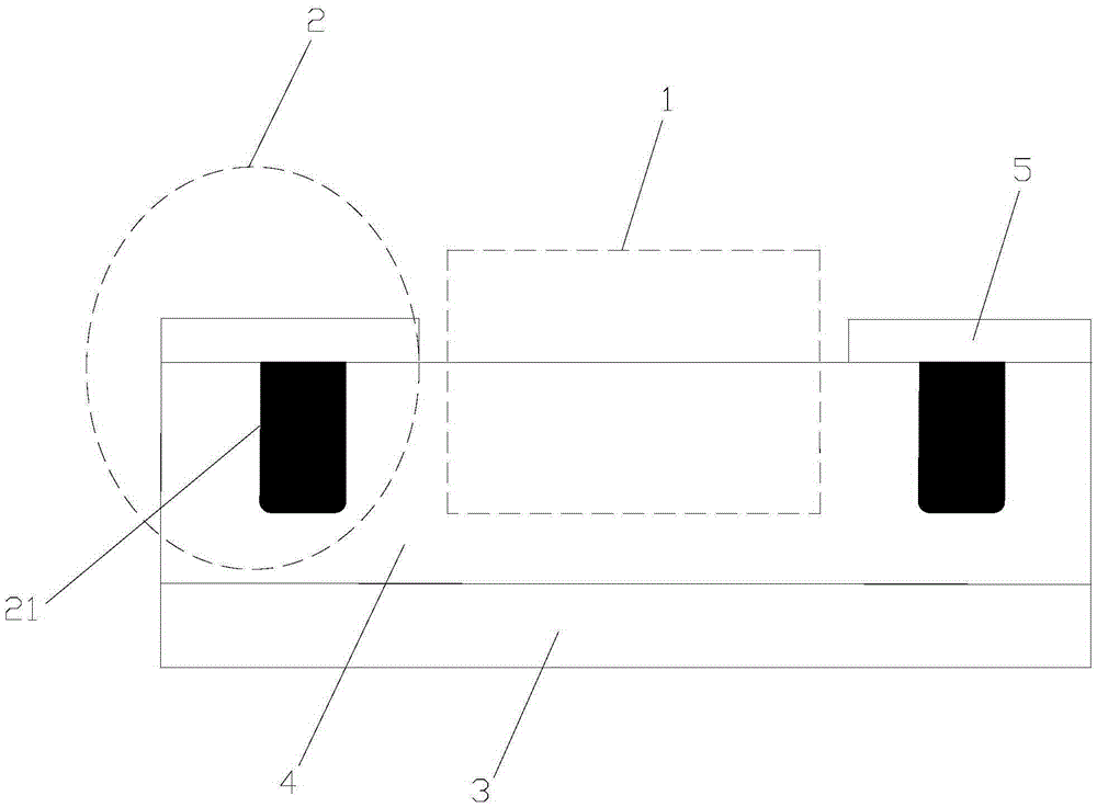 High-voltage power device with special voltage withstanding ring