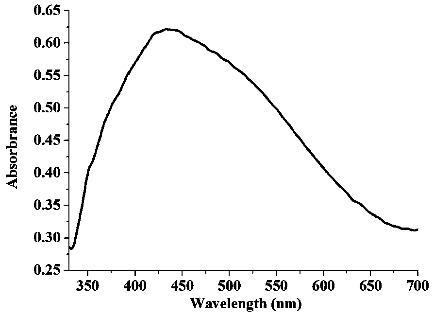 A kind of preparation method of nano-silver solution based on tea powder