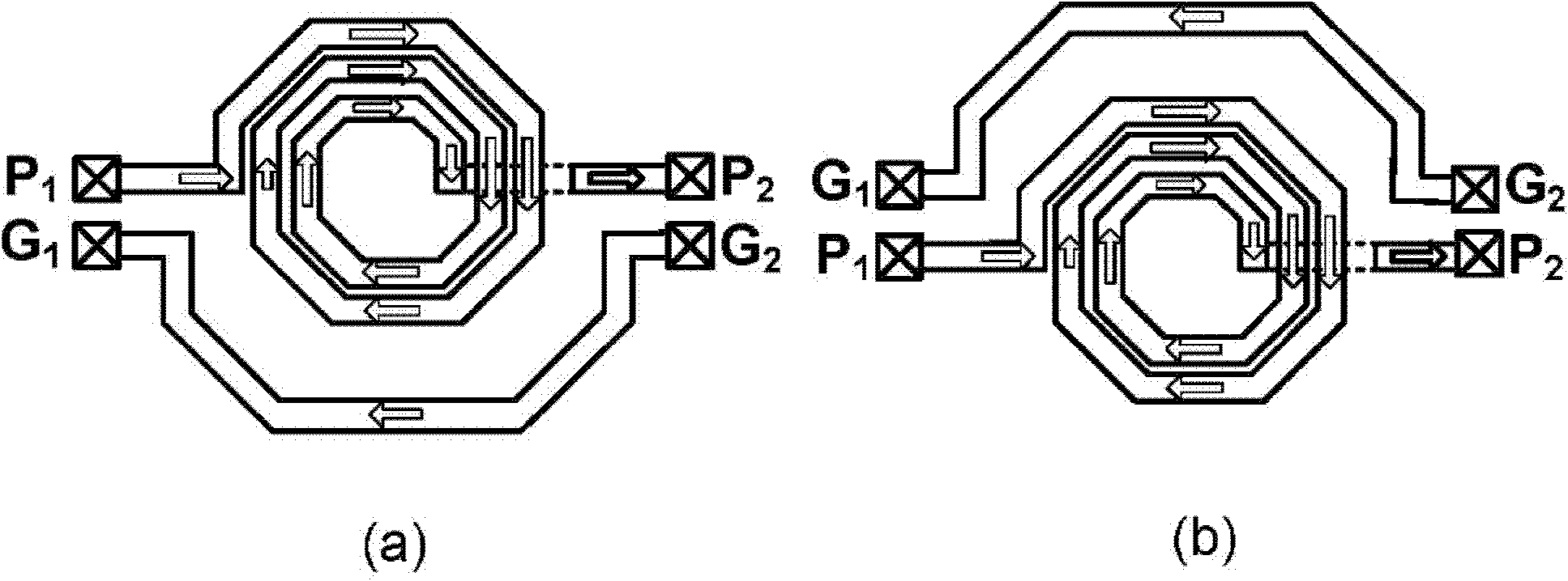 Equivalent circuit model for current reflux path in single-ended inductor and modeling method thereof