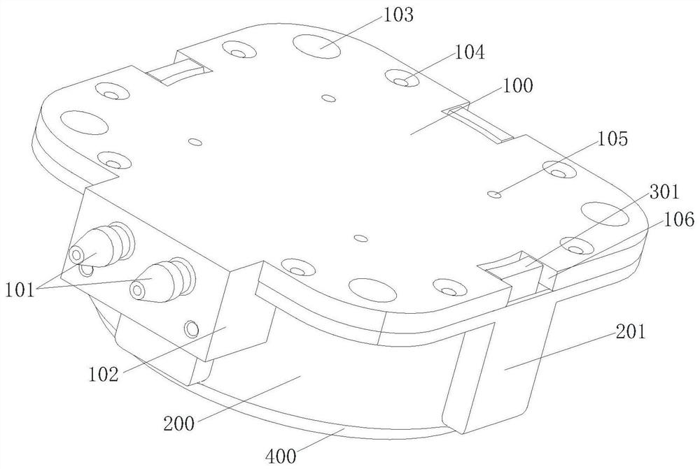 A foot for household appliances and household appliances