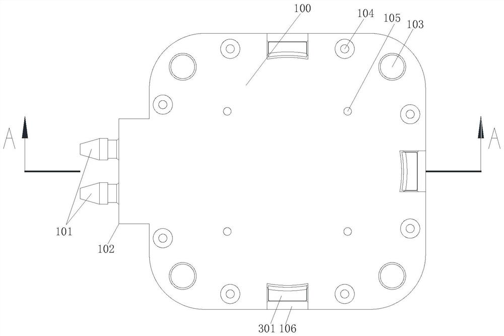 A foot for household appliances and household appliances