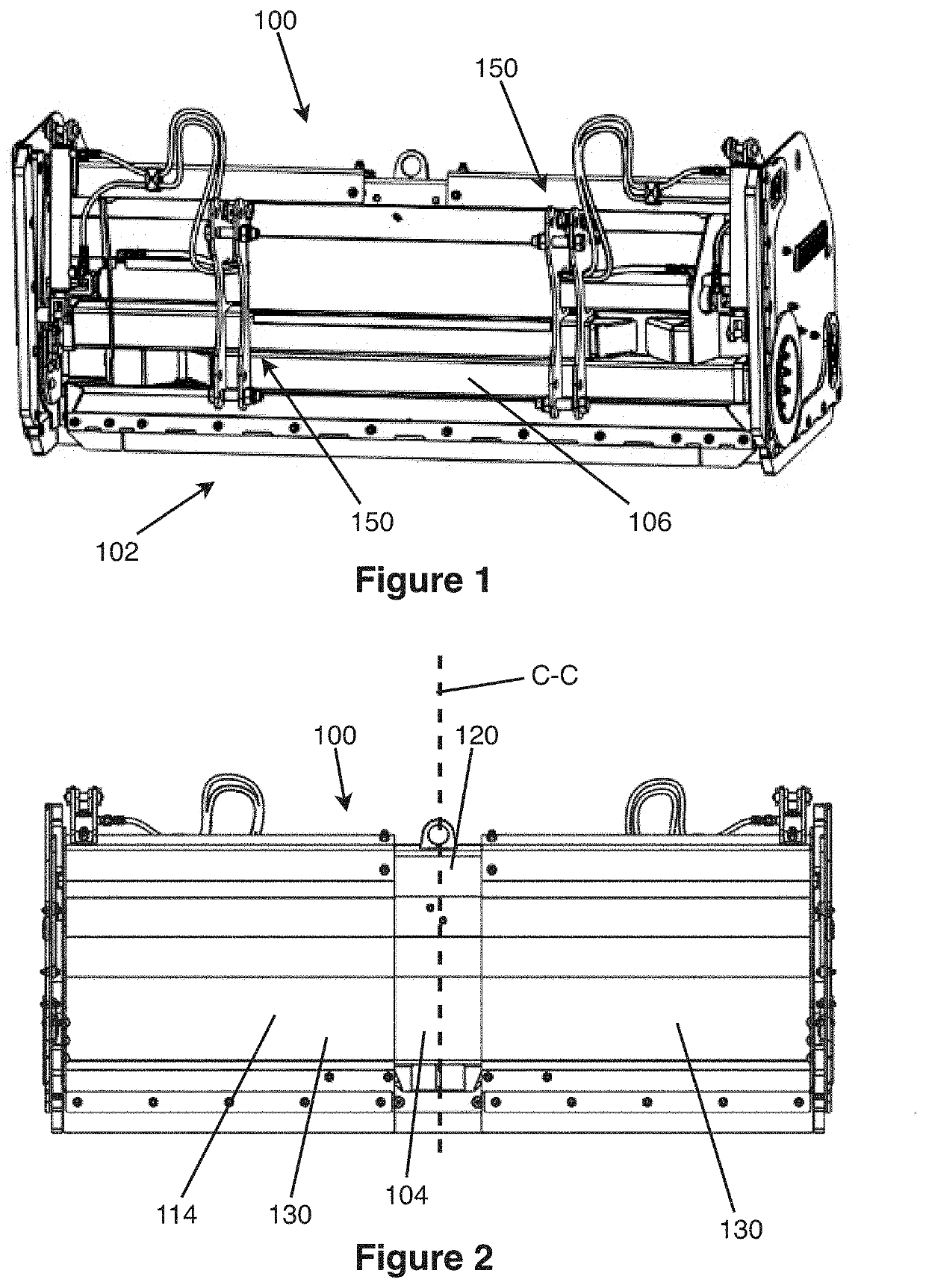 Snow plow extension slide