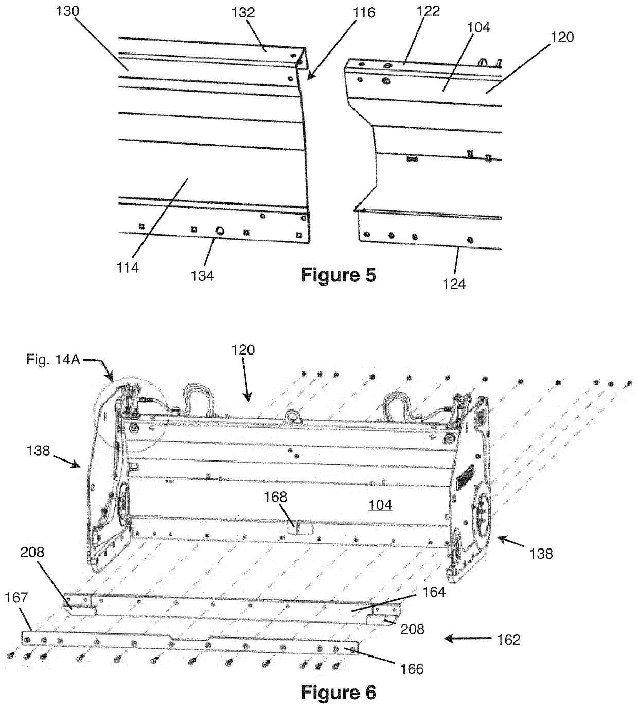 Snow plow extension slide