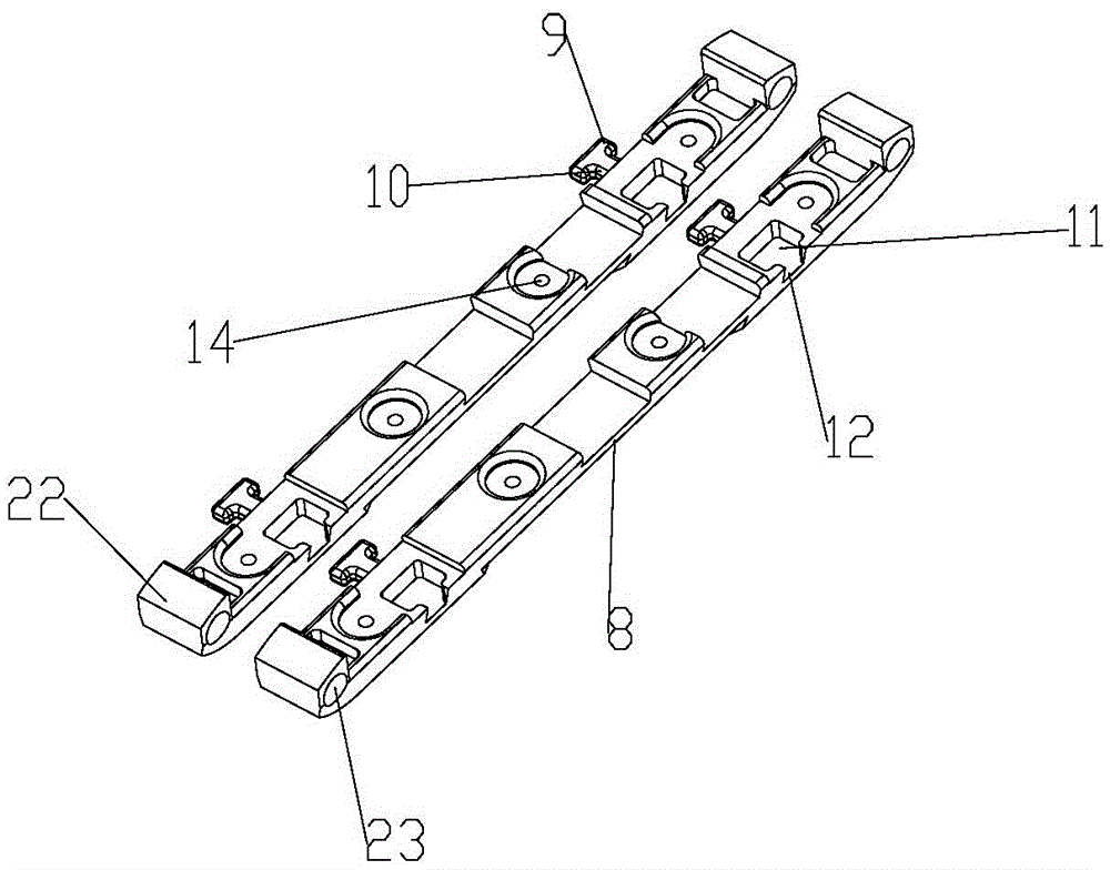 Flexible mobile phone and flexible shell