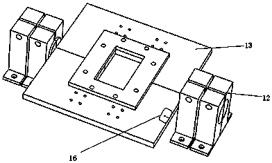 Drop hammer type low-speed impact testbed