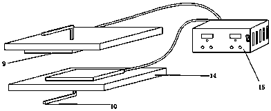 Drop hammer type low-speed impact testbed